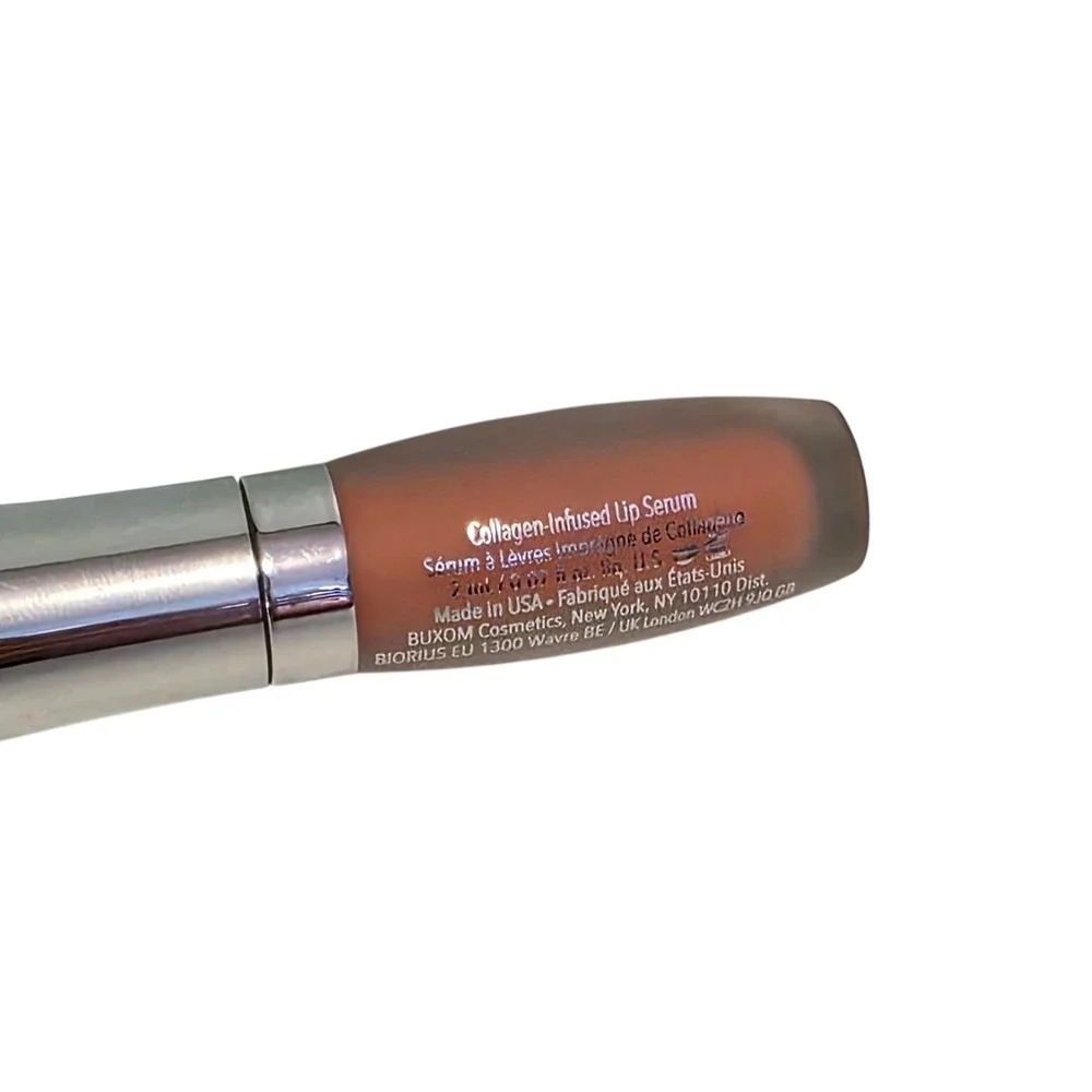 Buxom‎ Plump Shot Collagen Infused Lip Serum Soft Blush 0.07 fl oz Travel Size